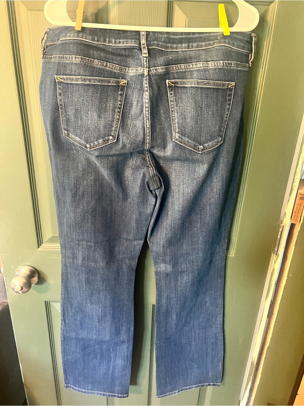 Size 31/12. a.n.a Dark Blue Women's Bootcut Jeans - Picture 2 of 8
